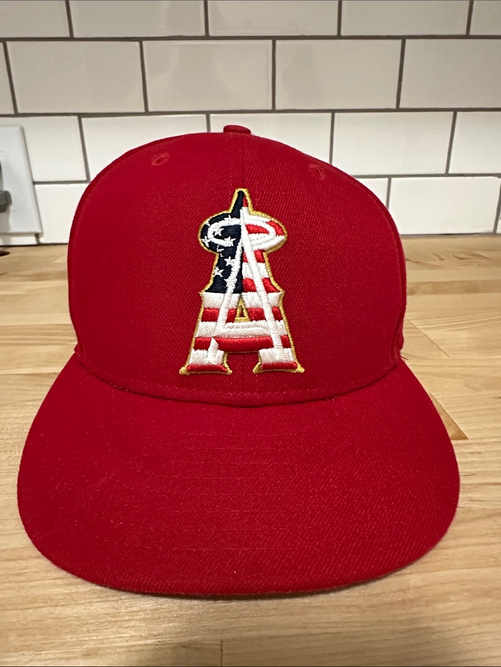 Authentic MLB 59Fifty Angels Baseball USA Cap